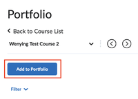 Add artifact to portfolio