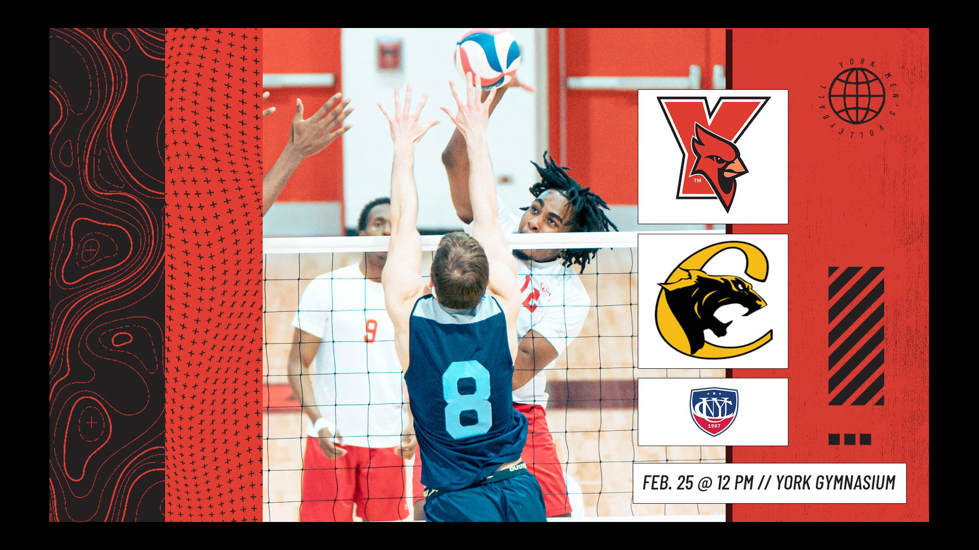 Men's Volleyball vs. Medgar Evers College Calendar York College