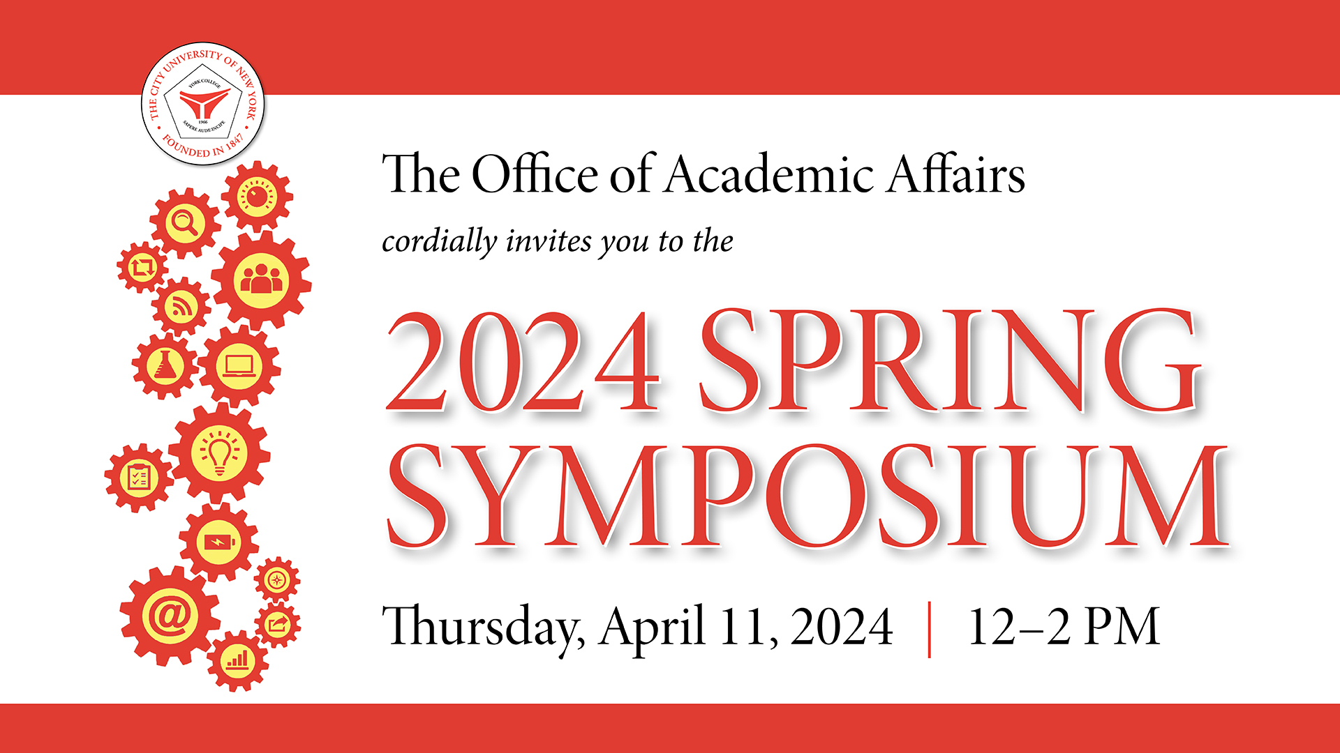 Spring Symposium Calendar York College