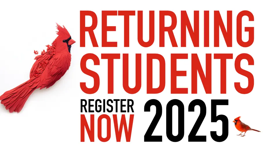 Returning Students Register now