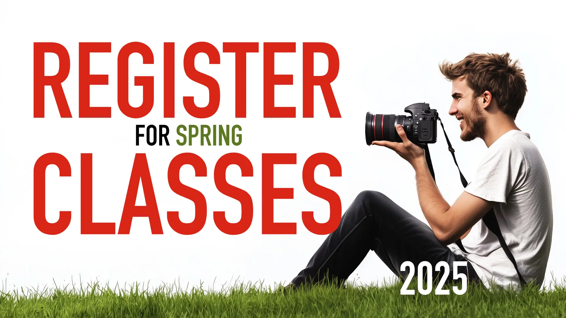 Spring: Don't Delay Register Now!