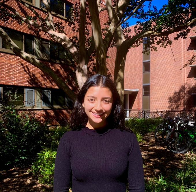 Violeta Escandon  (First-Year Chemical and Biomolecular Engineering Student at the Georgia Institute of Technology  becoming one of the recipients of the prestigious A. James Clark Scholars Awards (JCSA). JCSA Program at Georgia Tech is dedicated to creating engineers of the future. 