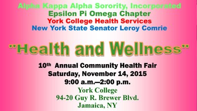 EPIO Health Fair poster 2015