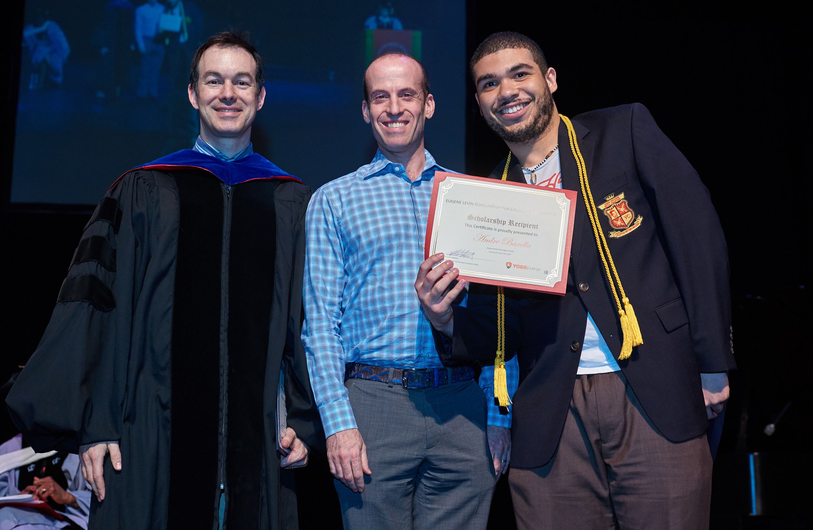 Eugene Levin Scholarship for Excellence in Science Recipient: Andre Barella